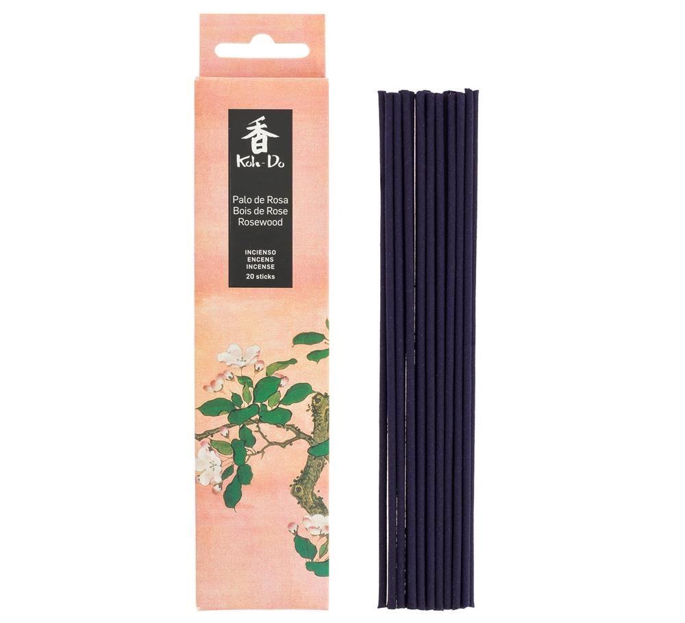 Tierra Zen Koh Do Incense - Rosewood 20 Sticks - 12 Pack