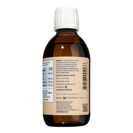 Wiley's Finest Peak Omega-3 Liqiud - 250ml