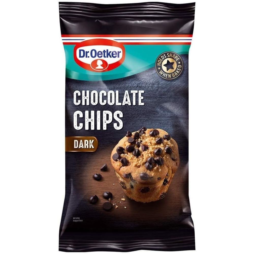Dr. Oetker Dark Chocolate Chips 100g - Pack of 9