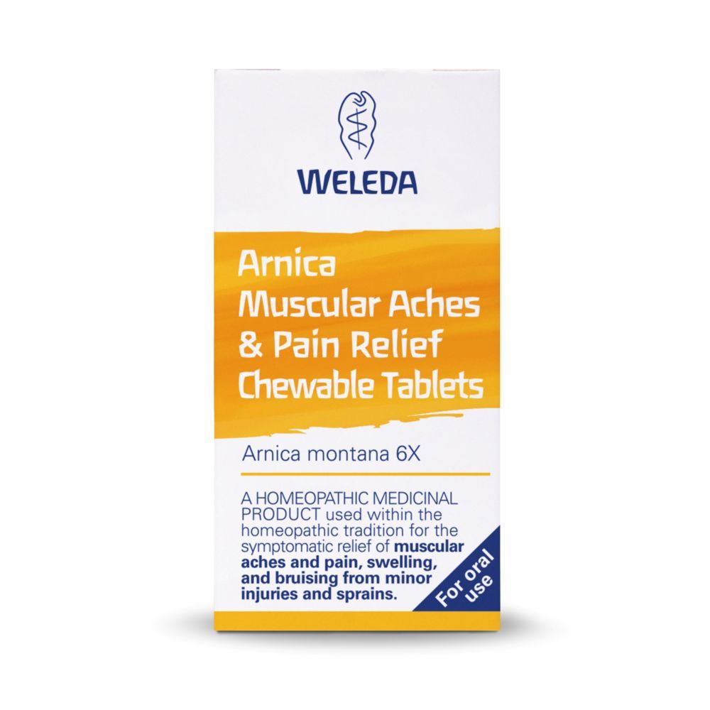 Weleda Arnica Muscular Aches & Pain Relief 125 Tablets