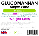Lindens Glucomannan (Konjac Fibre) 500mg - 90 Capsules - image 2