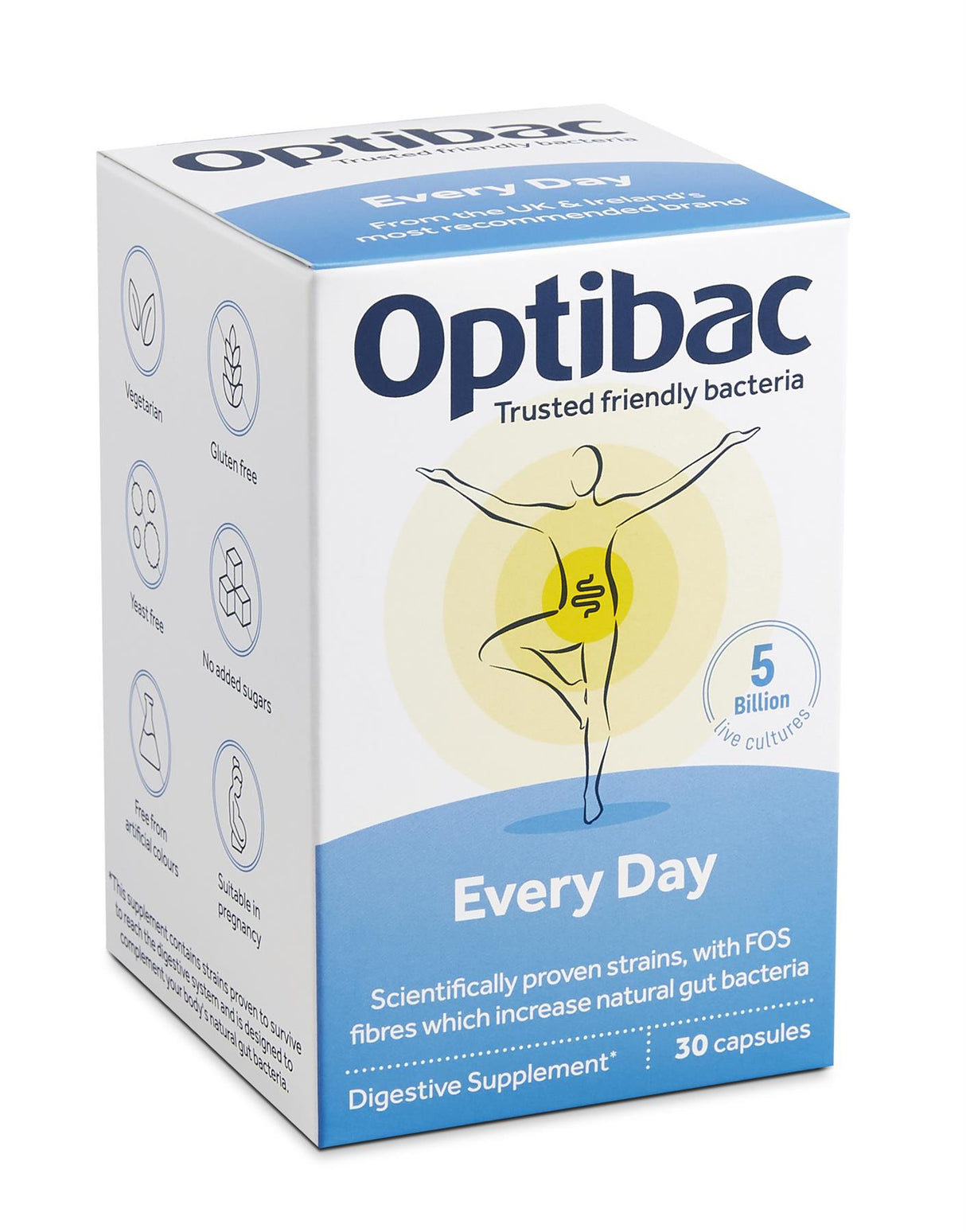 OptiBac Probiotics For Every Day 30 - 90 Capsules