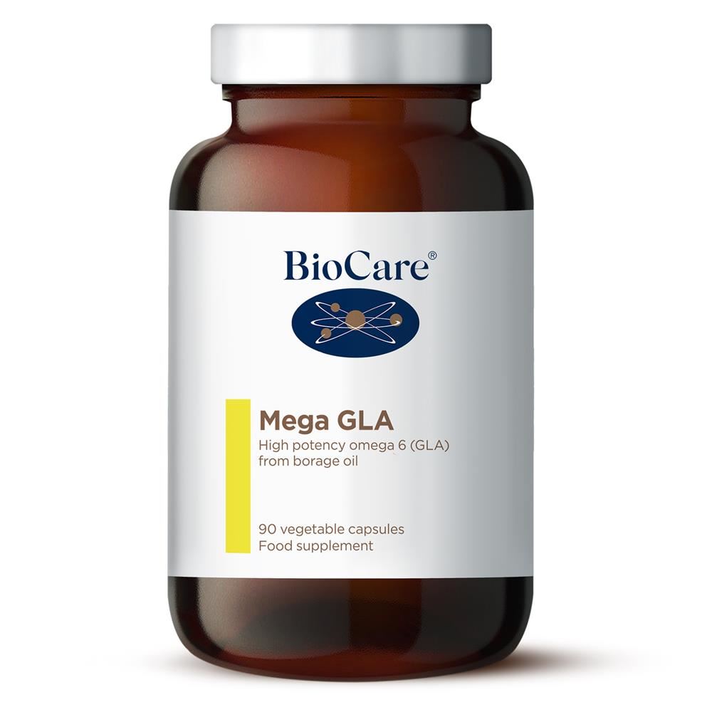 Biocare Mega GLA Complex (162mg gamma linolenic acid) 90 caps