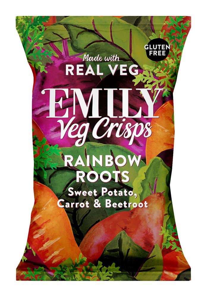 Emily Rainbow Roots Veg Crisps 100g
