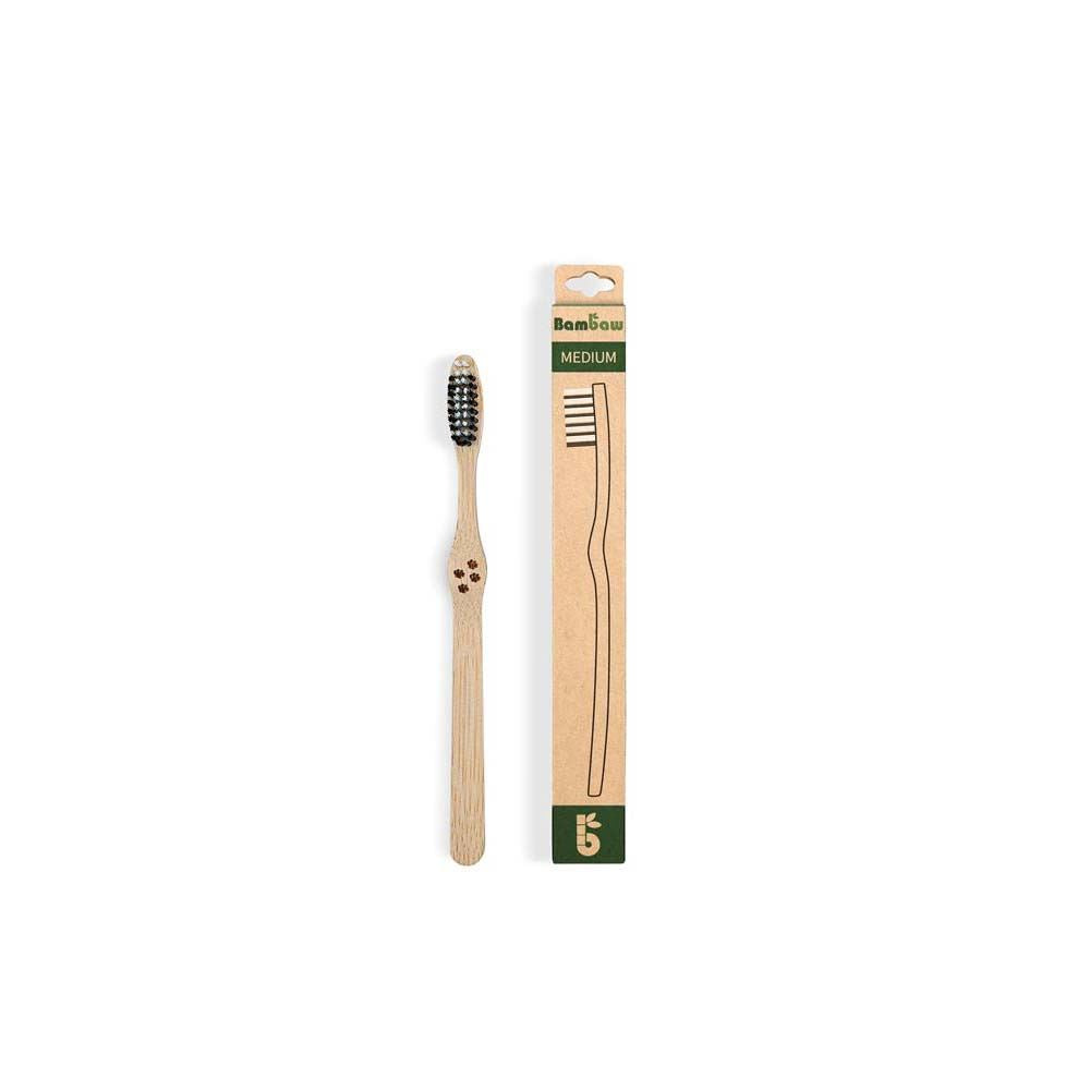 Bambaw Bamboo toothbrush (1-pack) Medium