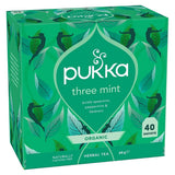 Pukka Herbs Pukka Organic Three Mint x 40 Teabags
