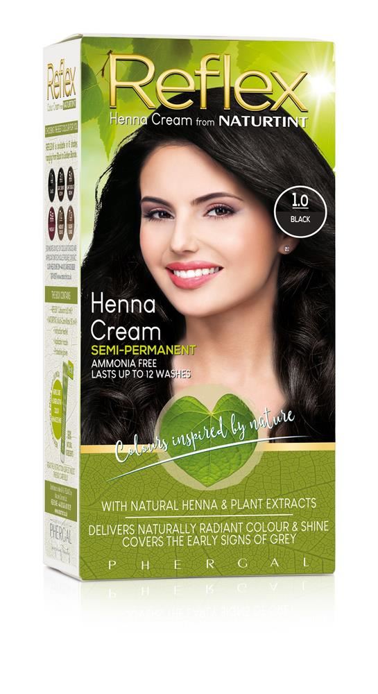 Naturtint Reflex from Naturtint Semi-Permanent Colour 1.0 Black 110ml