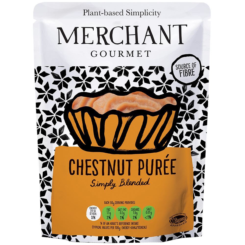 Merchant Gourmet Chestnut Puree 200g - 6 Pack