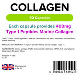 Lindens Collagen (Marine) 400mg - 90 Capsules - image 2