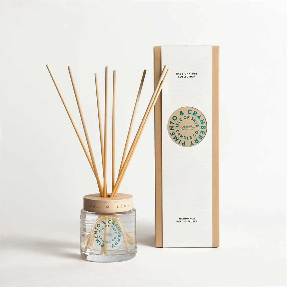 Isle of Skye Pimento & Cranberry Reed Diffuser 27cm x 85cm x 85cm