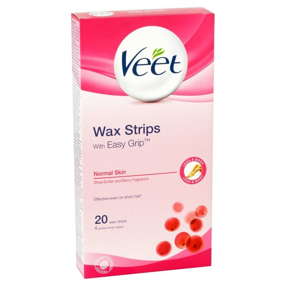 Veet Wax Strips for Normal Skin - Pack of 20