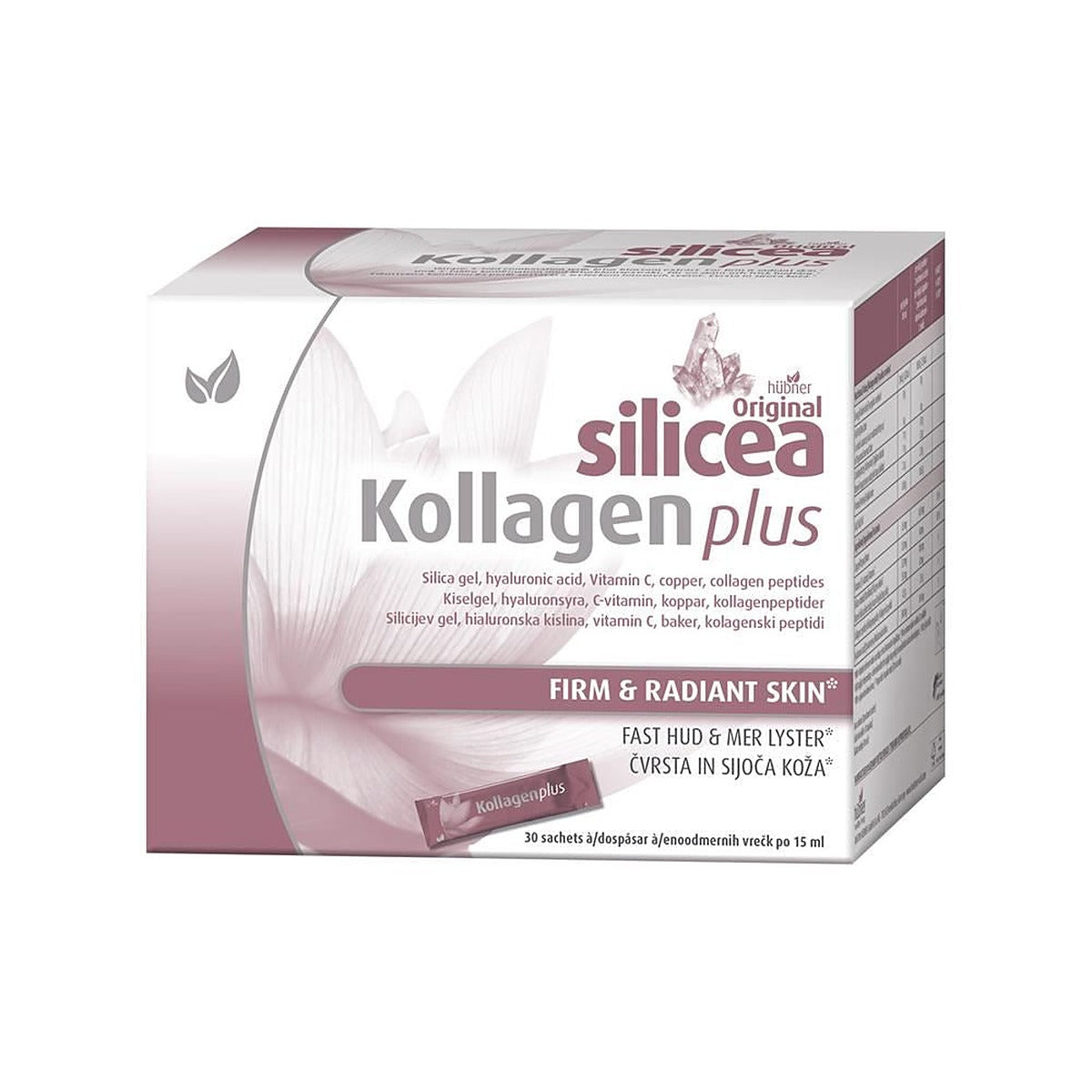 Hubner Silicea Kollagen Plus Sachets 30 Sachets – Health Plus Living