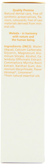 Weleda Calendula Toothpaste 75ml! Natural Peppermint Free