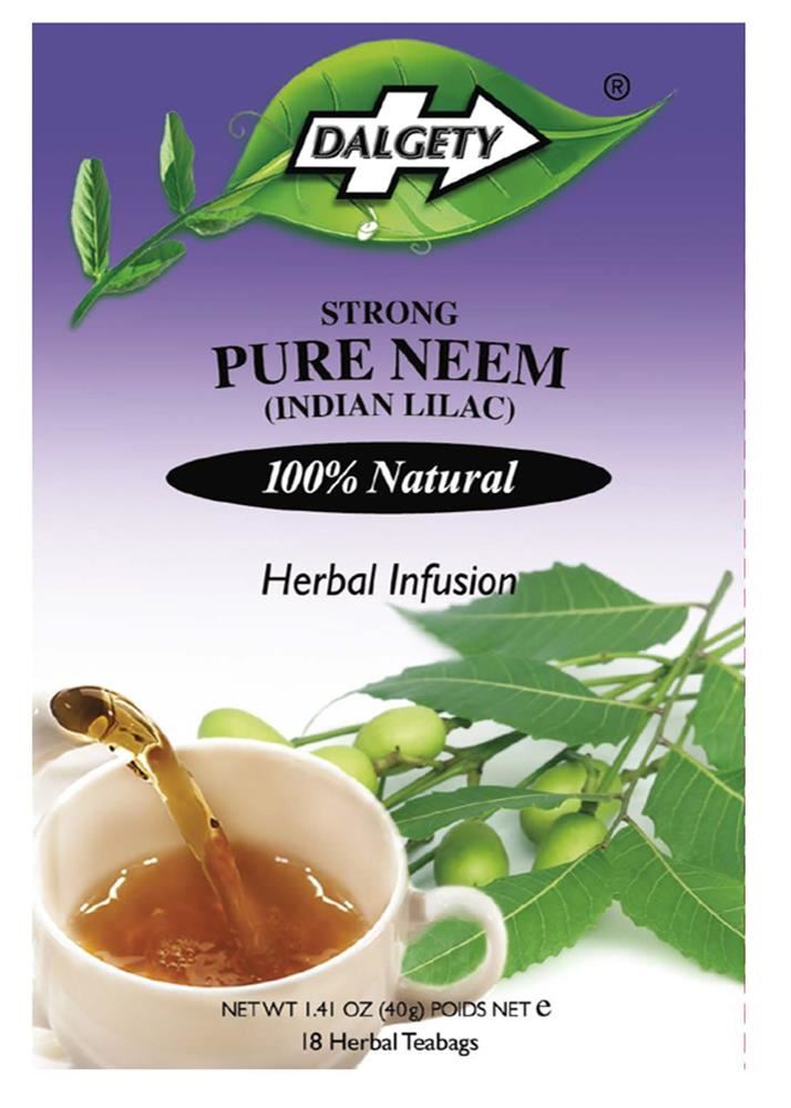 Dalgety Teas Strong Pure Neem 18 Teabags - 6 Pack