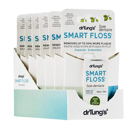 Dr Tung's Smart Floss Paperboard Pack Natural Cardamom Flavour - 27m