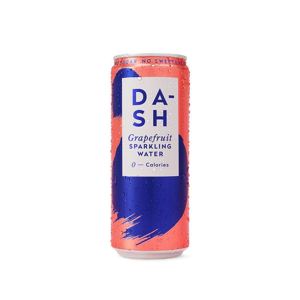 Dash Water Sparkling infused with Grapefruit 330ml