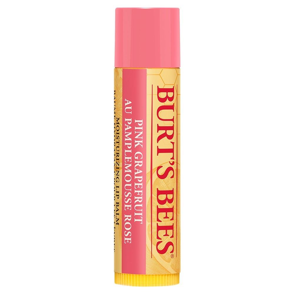 Burts Bees Pink grapefruit lip balm tube .15 oz