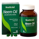 HealthAid Neem Oil 60 Capsules