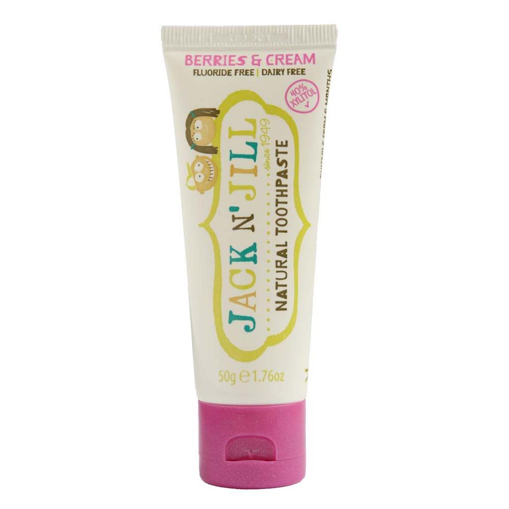 Jack N Jill Berries & Cream Natural Toothpaste 50g