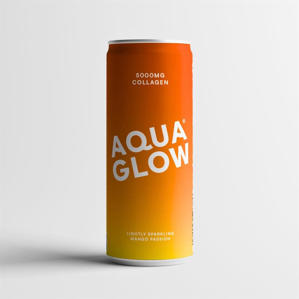 Aqua Glow Mango Passion Collagen Drink 250ml - 12 Pack