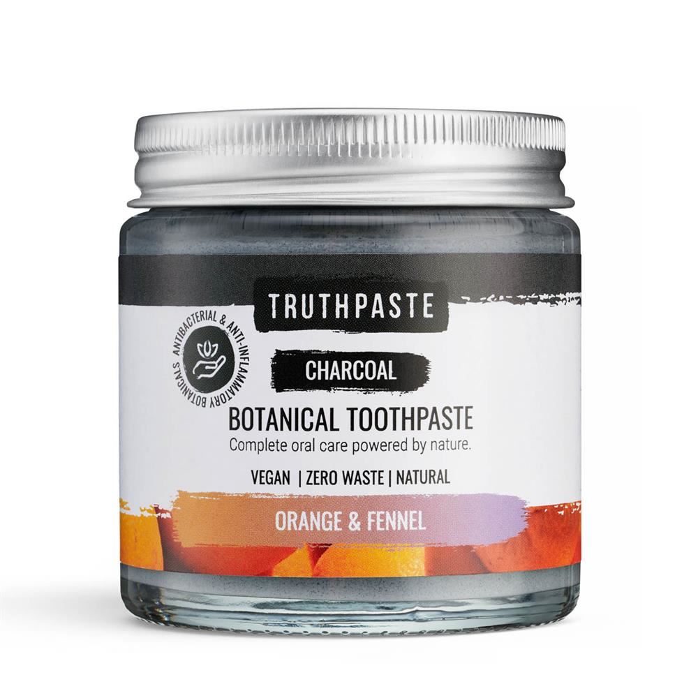 Truthpaste Charcoal Orange & Fennel Toothpaste 100ml