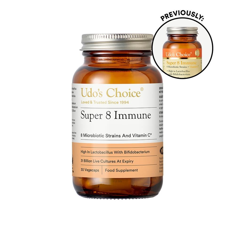Udo's Choice Super 8 Immune Microbiotics 30 Capsules