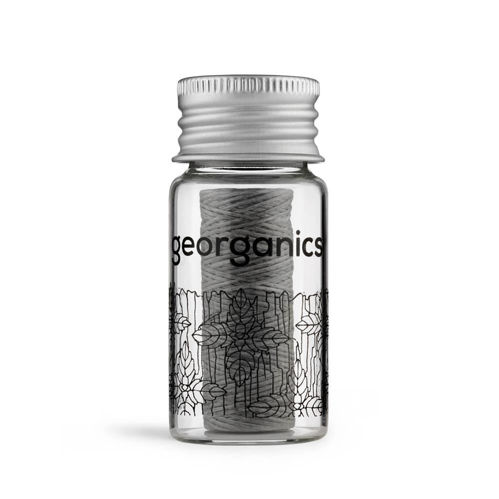 Georganics Dental Floss with Canister - Charcoal 50m