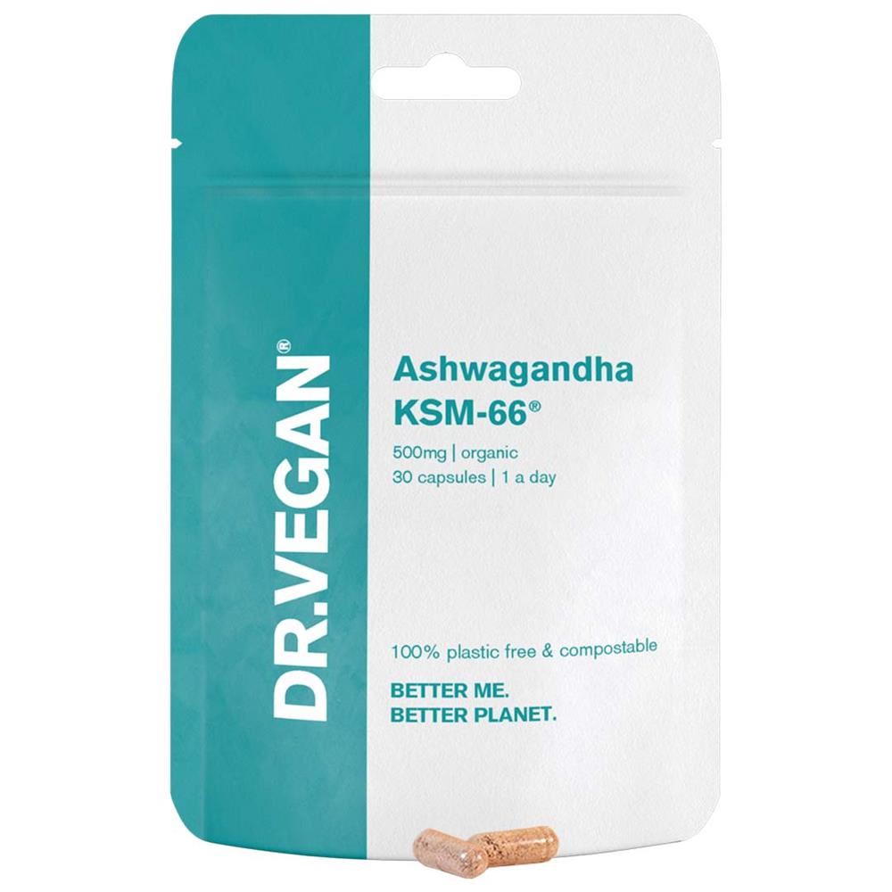 Dr Vegan Ashwagandha KSM-66 500mg 30 Capsules