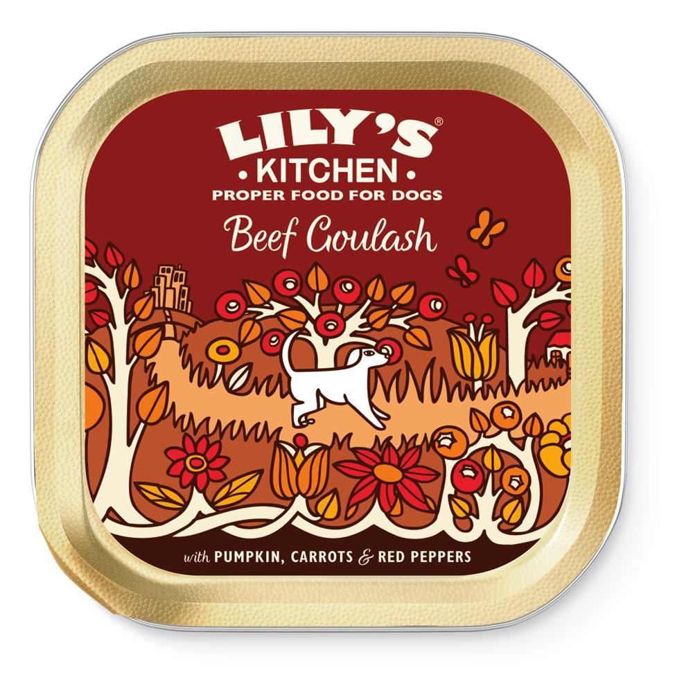 Lilys Kitchen Beef Goulash Dog Complete Wet Food 150g - 10 Pack