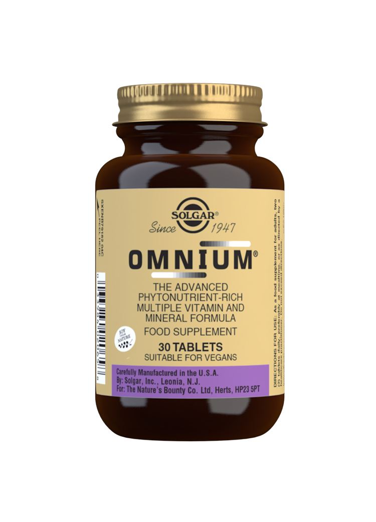 Solgar Omnium - 30 Tablets