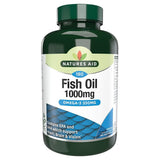 Natures Aid Fish Oil Omega-3 1000mg 180 Capsules