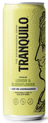 Tranquilo Lemon & Elderflower Ashwagandha Drink 330ml