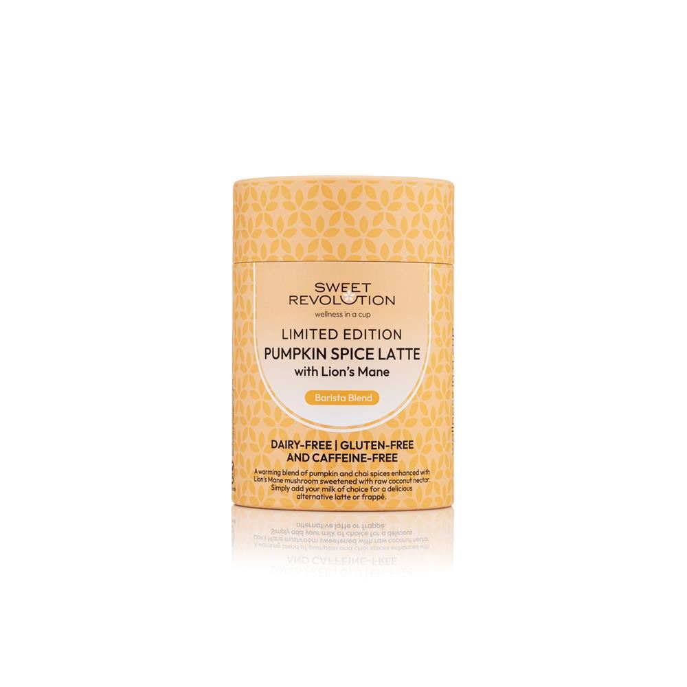 Sweet Revolution Organic Pumpkin Spice Latte with Lion's Mane 100g
