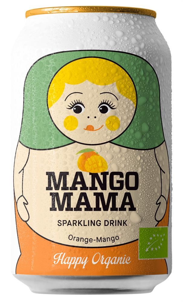 Drinkmamas Organic Mango Mama Drink 330ml - 4 Pack