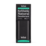 Wild Men's Black Case and Fresh Cotton & Sea Salt Deo 40g