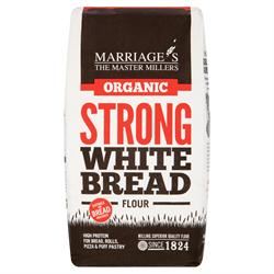 W H Marriage Organic Strong White Bread Flour 1000g
