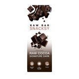 Snacksy Raw Chocolate alternative Signature Dark 40g