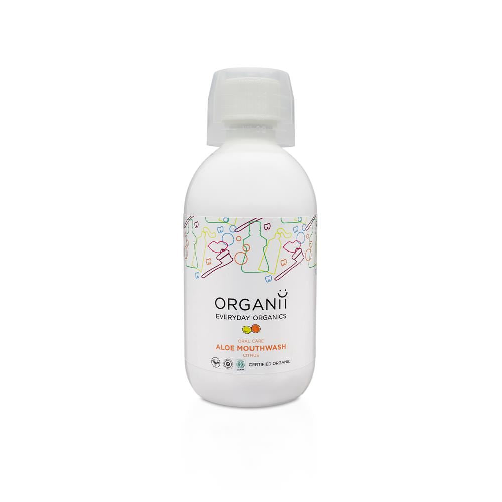 Organii Aloe Vera & Citrus Mouthwash 500ml