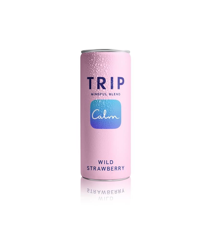 Trip Drink Ltd Mindful Blends Wild Strawberry 250ml - 12 Pack
