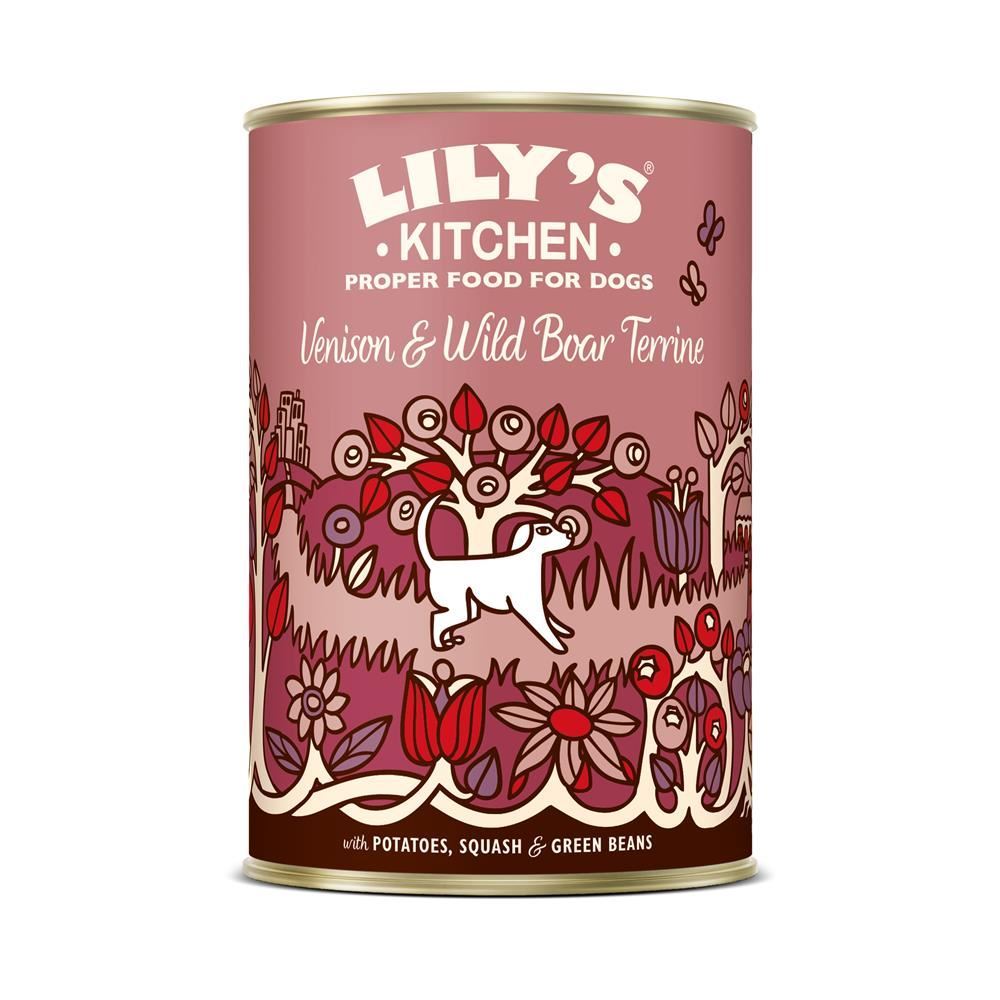 Lilys Kitchen Venison & Wild Boar Terrine 400g - 6 Pack