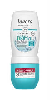 Lavera Basis Deodorant Roll On 50ml