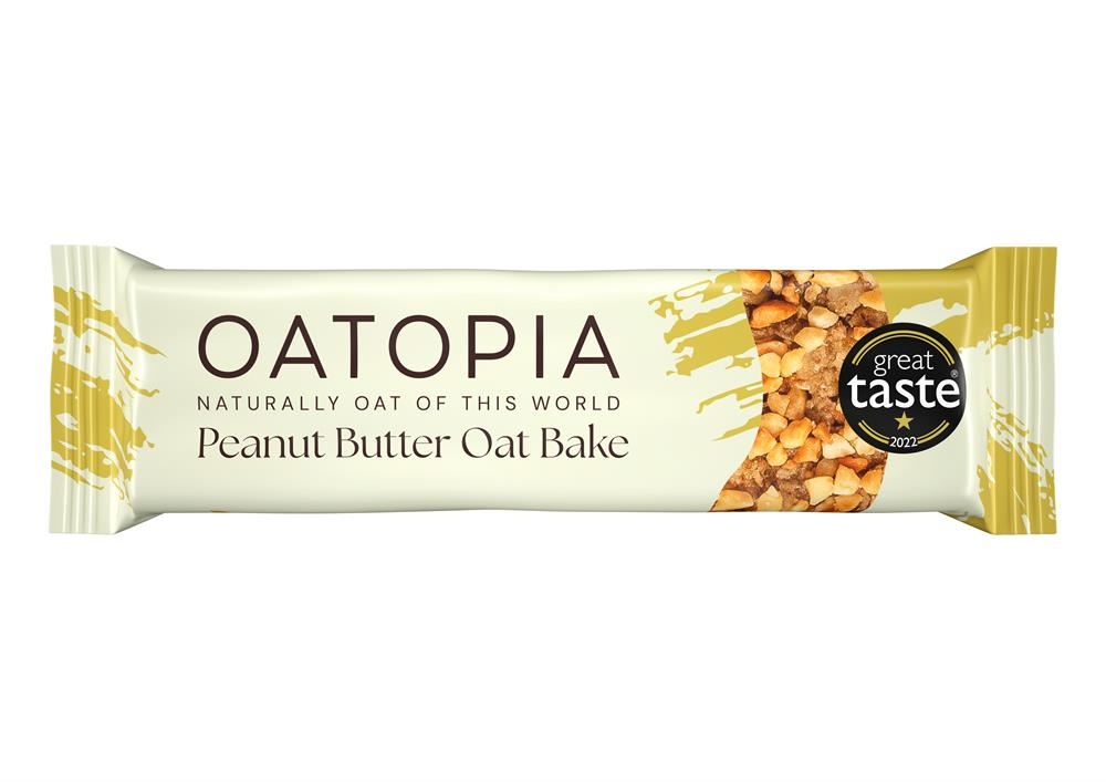 Oatopia Peanut Butter Vegan Flapjack 60g