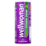 Vitabiotics Wellwoman Pomegranate & Cranberry Vitamin Drink 250ml - 24 Cans