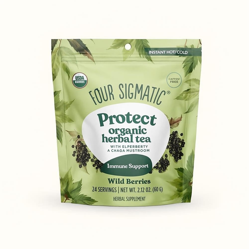 Four Sigma Foods Organic Protect Herbal Tea 60g