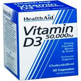 HealthAid Vitamin D3 50000iu 30 Tablets