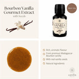 Vanilla Scientific Pure Bourbon Vanilla Extract Madagascar 100% Natural 100ml
