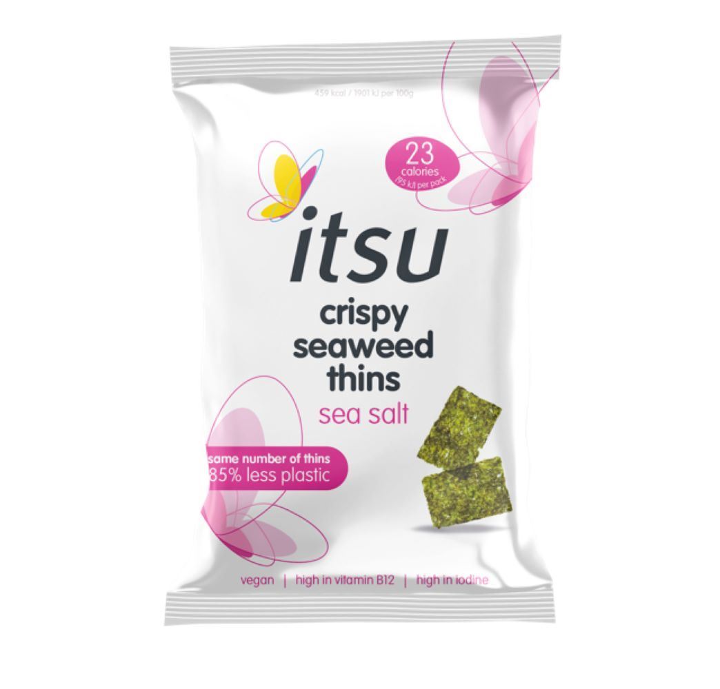 Itsu Sea Salt Crispy Seaweed Thins 5g - 20 Pack