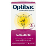 Optibac Probiotics Saccharomyces Boulardii 80 capsules