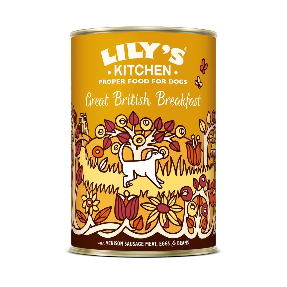 Lilys Kitchen Great British Breakfast Grain Free 400g - 6 Pack