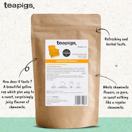 Teapigs Chamomile Loose Leaf Tea - 100g